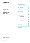 Gerätehandbuch OP27 OP37 - kleissler