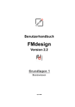 FMdesign V22 Benutzerhandbuch Teil 1 - CAD-2-FM