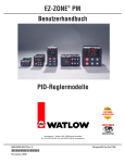 Benutzerhandbuch EZ-ZONE&reg; PM PID