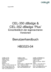 CEL-350 dBadge & CEL-352 dBadge `Plus