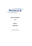 Benutzerhandbuch v1.3 Nomics NetMonitor