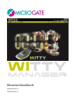 WittyManager PC Software Benutzerhandbuch