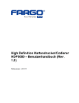 Benutzerhandbuch zu FARGO HDP5000