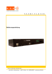 Eventplayer Bedienungsanleitung deutsch