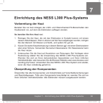 Einrichtung des NESS L300 Plus