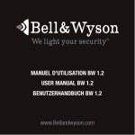 www.Bellandwyson.com MANUEL D`UTILISATION BW 1.2 USER