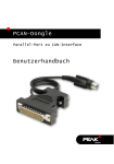 PCAN-Dongle - Benutzerhandbuch - PEAK