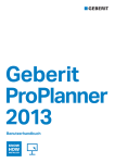 Geberit ProPlanner 2013