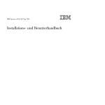 IBM System x3550 M4 Typ 7914: Installations