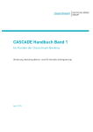 CASCADE Handbuch Band 1