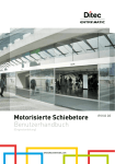 Motorisierte Schiebetore Benutzerhandbuch