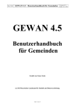 Handbuch GEWAN