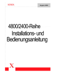 4800/2400-Reihe Installations