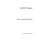 AUER Regie NG - AUER - Die Bausoftware GmbH