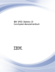 IBM SPSS Statistics Core System User`s Guide