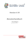 SAGis web 4.10 Benutzerhandbuch