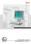 Benutzerhandbuch f&uuml;r 17`` EEx d Remotestation