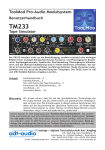 Tape-Simulator TM233 - pro audio store von adt