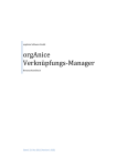 orgAnice Verknüpfungs-Manager Benutzer