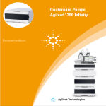Quatern&auml;re Pumpe Agilent 1290 Infinity