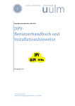 DPV-Handbuch - Universität Ulm