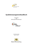 Qualitätsmanagementhandbuch