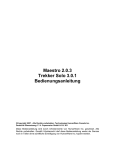 Maestro 1.2.0 / Trekker 2.7 Manual German