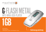 Bedienungsanleitung Maxfield G-Flash Metal 1GB