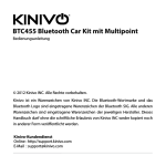 BTC455 Bluetooth Car Kit mit Multipoint