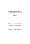 Pinnacle Studio 16 Handbuch