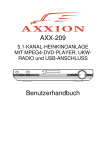 AXX-209 Benutzerhandbuch