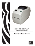 Benutzerhandbuch Zebra TLP 2824 Plus™