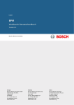 Benutzer-Guide - Bosch Software Innovations