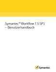 Symantec™ Workflow 7.5 SP1 – Benutzerhandbuch