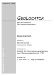 Geolocator - Ein GPS-basiertes Fahrzeugortungssystem