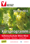 Kursprogramm - Die Wiener Volkshochschulen