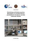 Entwicklung und Evaluierung eines Messplatzes zur