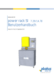 power rack SI Benutzerhandbuch