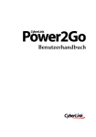 Power2Go Sidebar Gadget