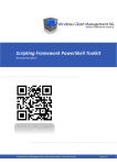 Handbuch - Windows Client Management AG