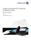 Alcatel-Lucent OpenTouch™ Connection for 8082 My IC Phone