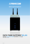 Freecom Data Tank Gateway WLAN - Benutzerhandbuch