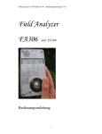 Field Analyzer FA306 und FA106