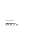 VHF Peil-System RHOTHETA RT-1000