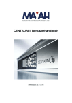 CENTAURI II Benutzerhandbuch - opus-live