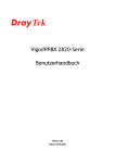 VigorIPPBX 2820 Benutzerhandbuch