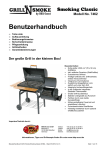 7462_Grilln Smoke Smoking Classic Benutzerhandbuch