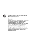 HP ProLiant DL385p Gen8 Server Benutzerhandbuch