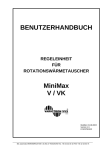 BENUTZERHANDBUCH MiniMax V / VK - IBC
