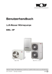3062575 BWL-SP Luft-/Wasser-Wärmepumpe Benutzerhandbuch (1